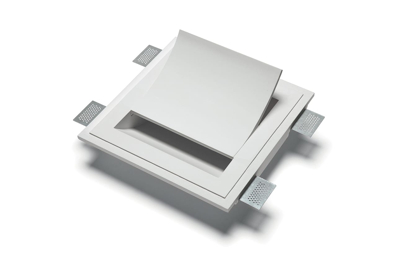 BELFIORE SRL - NVT2402G-3033 Lampada in CRISTALY con parte elettrica a LED a incasso a parete dal design moderno con luce biemissione.