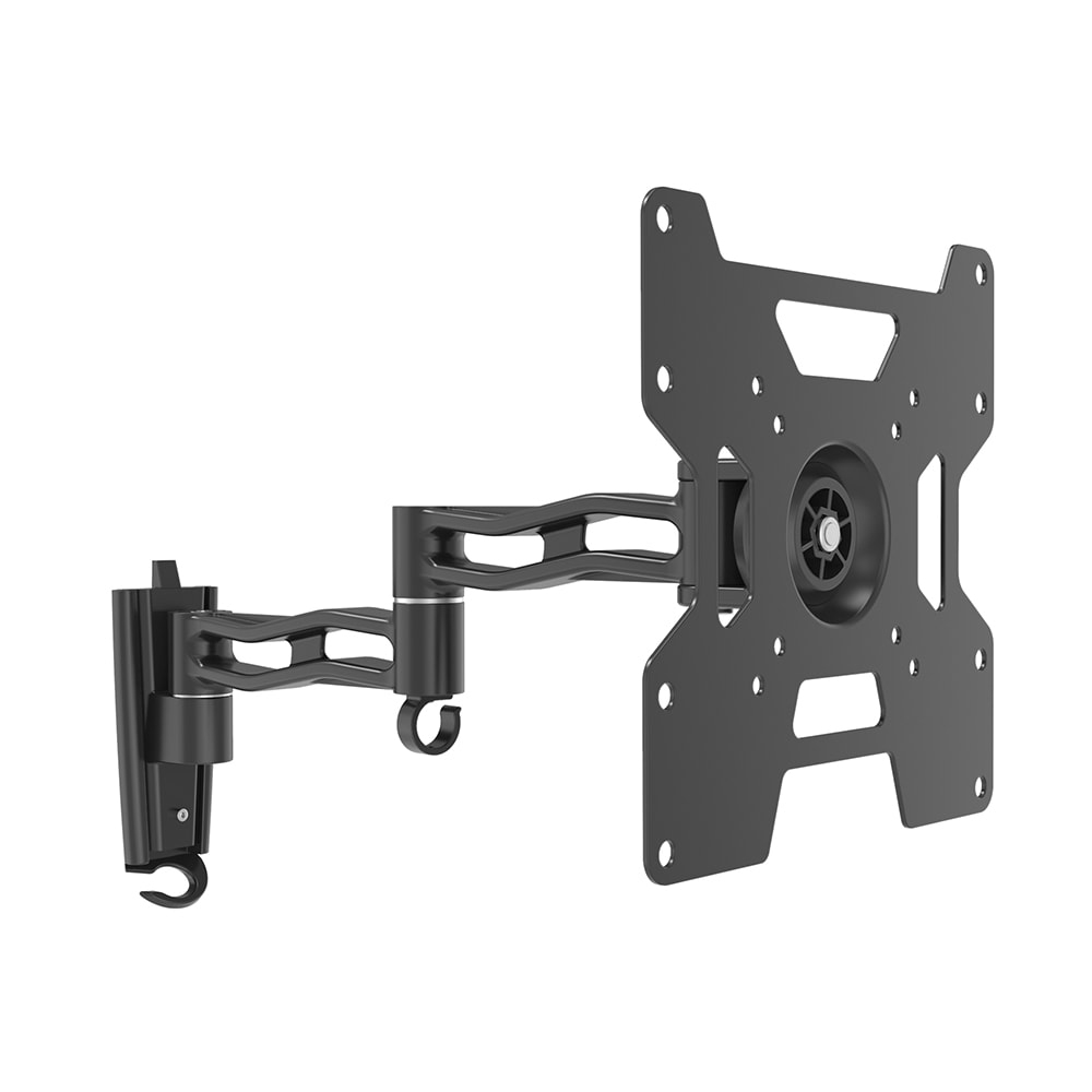 MELCHIONI SPA - MEM149302118 SUPPORTO TV 17 -42 A TRE SNODI, NERO,