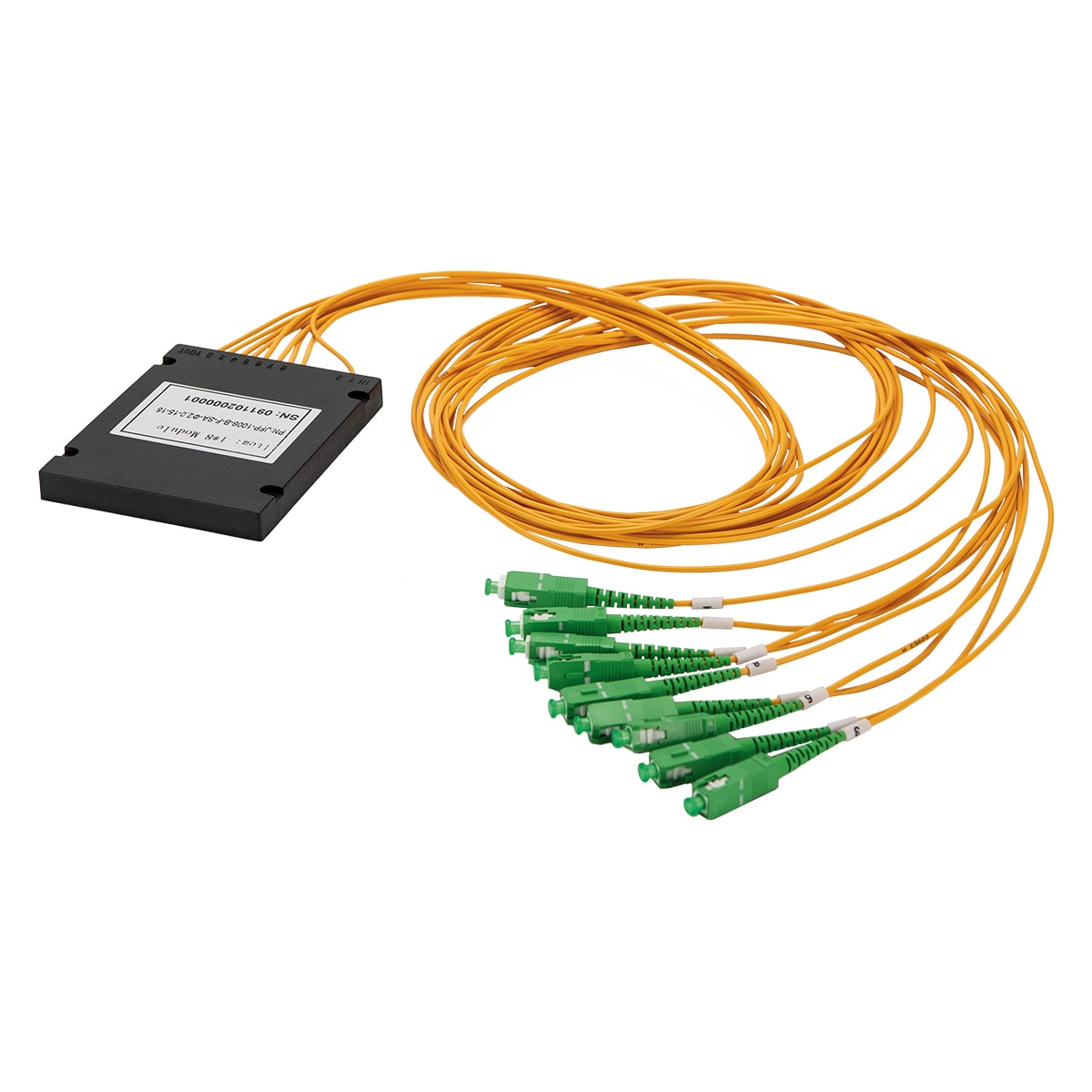 FANTON SRL - FME24061 Splitter 1,5m 1x8 connettori SC/APC GI