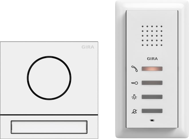 GIRA - GIR2406902 PACCHETTO UNIFAMIL. AUDIO SYSTEM 106 BIA