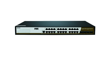 URMET SPA - UTD3000/454 SWITCH 24 PORTE POE +4 SFP