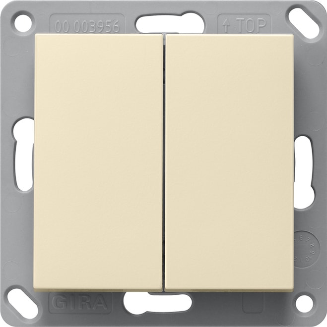 GIRA - GIR242201 EnOcean Funk Wandsender 2f System 55 Cre