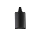 IDEAL LUX SRL - IUX242576 PORTALAMPADA E27 LISCIO NERO