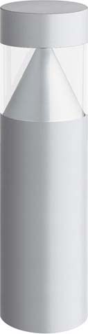 PERFORMANCE IN LIGHT - PRI06061096 LED-Bollard 4000K 19W statica Ottica circolare extra diffondente