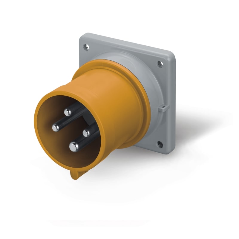 SCAME PARRE SPA - SCA243.3292 SPINA DA INCASSO 32A 3P+N+T 4H IP44/IP54
