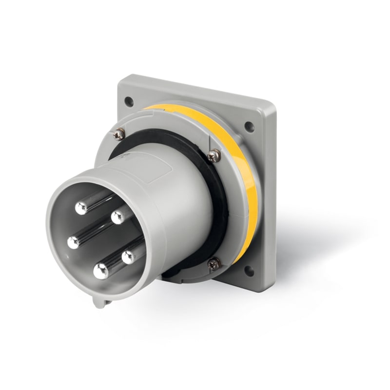 SCAME PARRE SPA - SCA243.6390 SPINA DA INCASSO 63A 2P+T 4H IP44/IP54