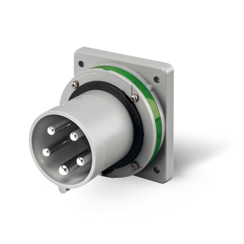 SCAME PARRE SPA - SCA243.63932 SPINA DA INCASSO 63A 2P+T 2H IP44/IP54