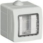 BTICINO - BTI24501 IDROBOX LUNA - CUSTODIA IP55 1P STONE