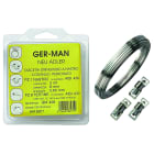 ELEMATIC SPIT - ITP8418201 NASTRO CONTINUO PERFORATO INOX 3M - 8 MM