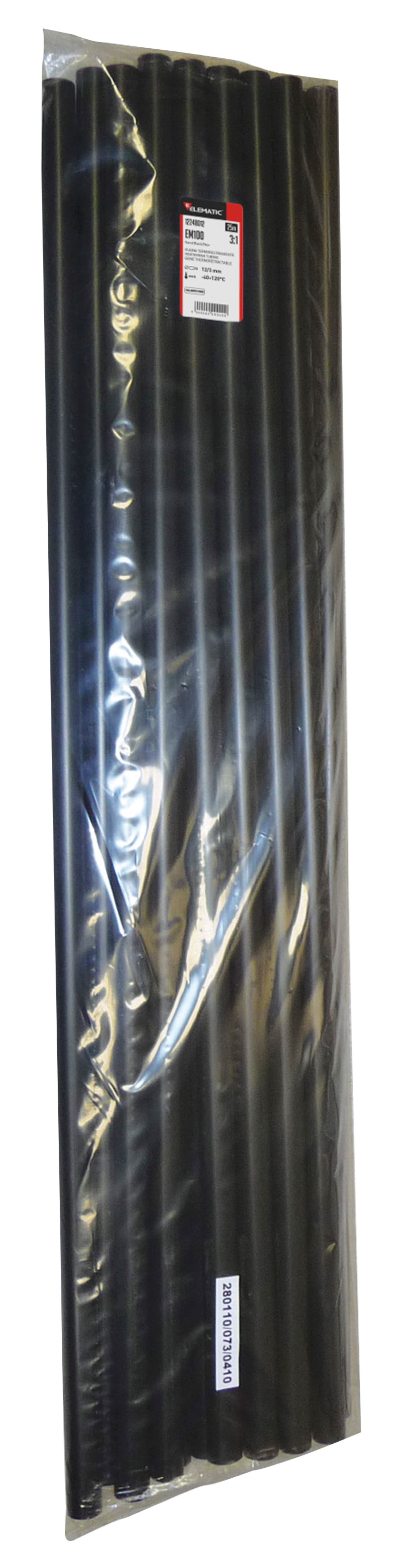 ELEMATIC SPIT - ITP12247040 GUAINA ADESIVA EM100A NERA 40 SCATOLA 1M