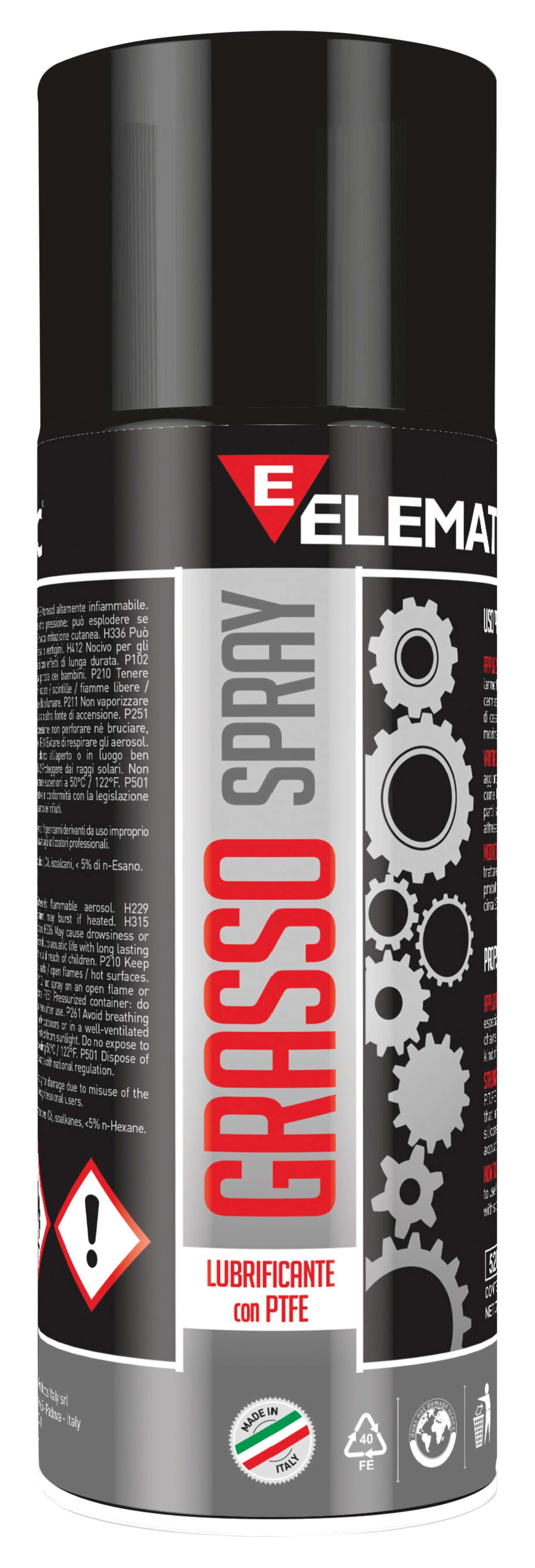 ELEMATIC SPIT - ITP8242001 SPRAY GRASSO UNIVERSALE LUBRIFICANTE BIA