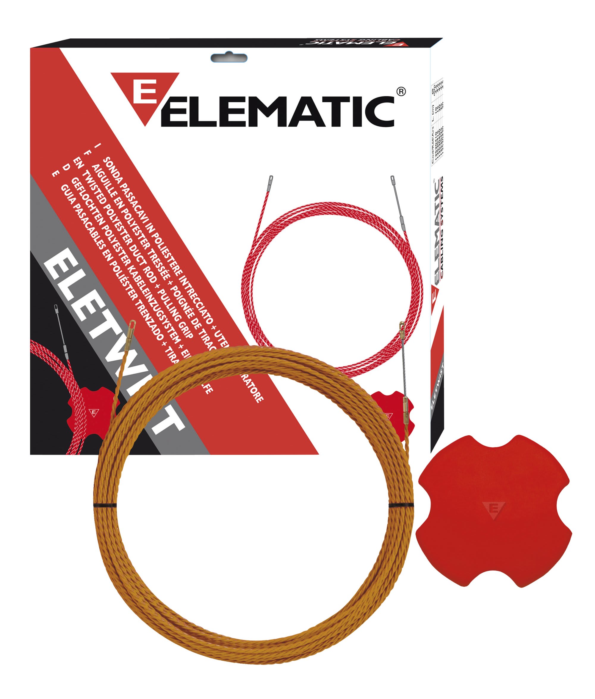 ELEMATIC SPIT - ITP13530410 SONDA ELETWIST POLIESTERE 10M X DIAM 4,5