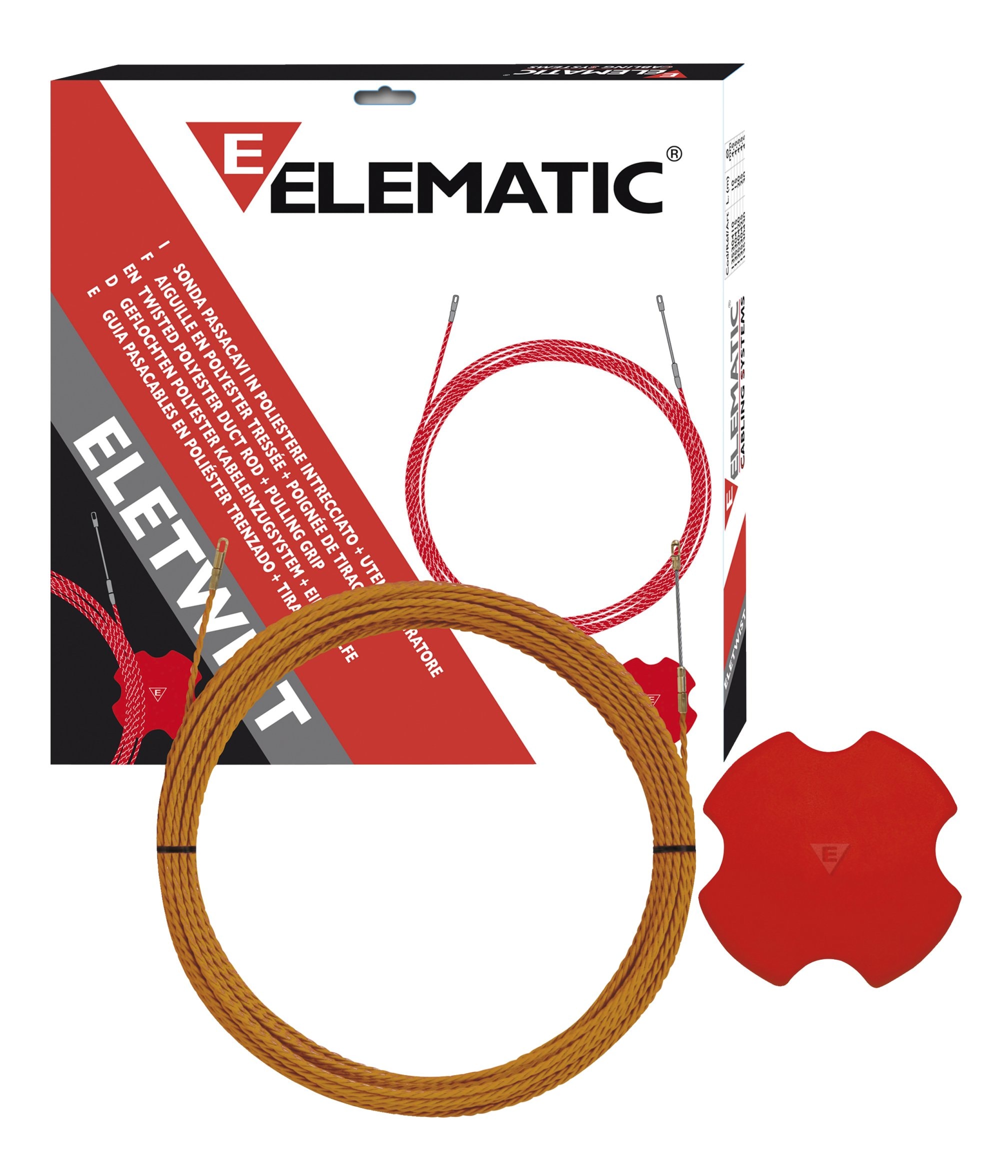ELEMATIC SPIT - ITP13530420 SONDA ELETWIST POLIESTERE 20M X DIAM 4,5