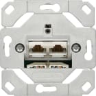 GIRA - GIR245200 RETE CAT.6A 2X MODULO