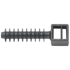 ELEMATIC SPIT - ITP5459 SUPPORTO A TASSELLO PA 6 NERO 10X50X9,7