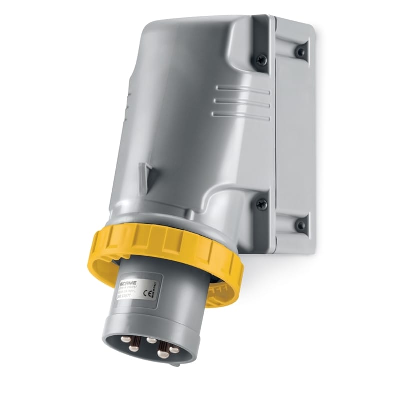 SCAME PARRE SPA - SCA245.6391T SPINA FISSA 3P+T IP66/IP67 63A 4H