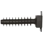 ELEMATIC SPIT - ITP5458A SUPPORTO A TASSELLO PA 6 NERO 10X43,5X9,