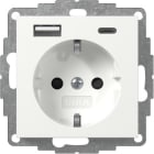 GIRA - GGI245903 SCHUKO SP ALIM.TENS.USB 2-C TIPO A/C SYS