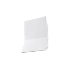 BELFIORE SRL - NVT2474-3080 Applique con parte elettrica a LED a parete in CERAMICA 9010 con design minimale con luce biemissione.