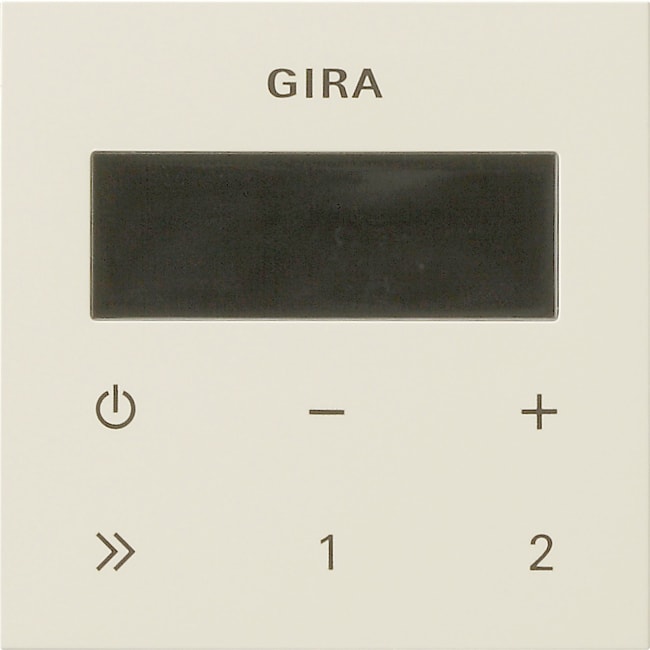 GIRA - GIR248001 Bedienaufs. UP-Radio RDS System 55 Creme