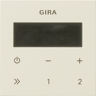GIRA - GGI248001 PAN.COM. RADIO RDS IN SYSTEM 55 BNC CREM