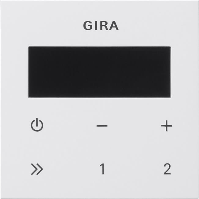 GIRA - GIR248003 PAN.COM. RADIO RDS IN SYSTEM 55 BNC PURO
