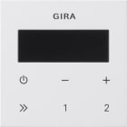GIRA - GIR248003 Bedienaufs. UP-Radio RDS System 55 Reinw