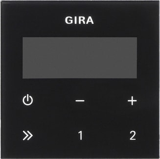 GIRA - GGI248005 PAN.COM. RADIO RDS IN SYSTEM 55 ASP.VETR