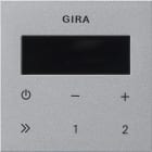 GIRA - GIR248026 Bedienaufs. UP-Radio RDS System 55 F Alu