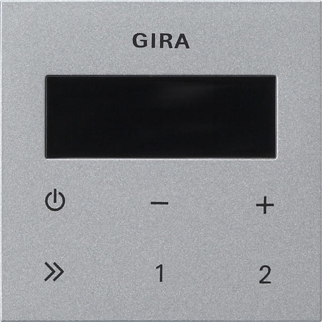 GIRA - GIR248026 PAN.COM. RADIO RDS IN SYSTEM 55 C.ALLUM.