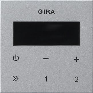 GIRA - GGI248026 PAN.COM. RADIO RDS IN SYSTEM 55 C.ALLUM.