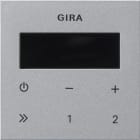 GIRA - GGI248026 Bedienaufs. UP-Radio RDS System 55 F Alu