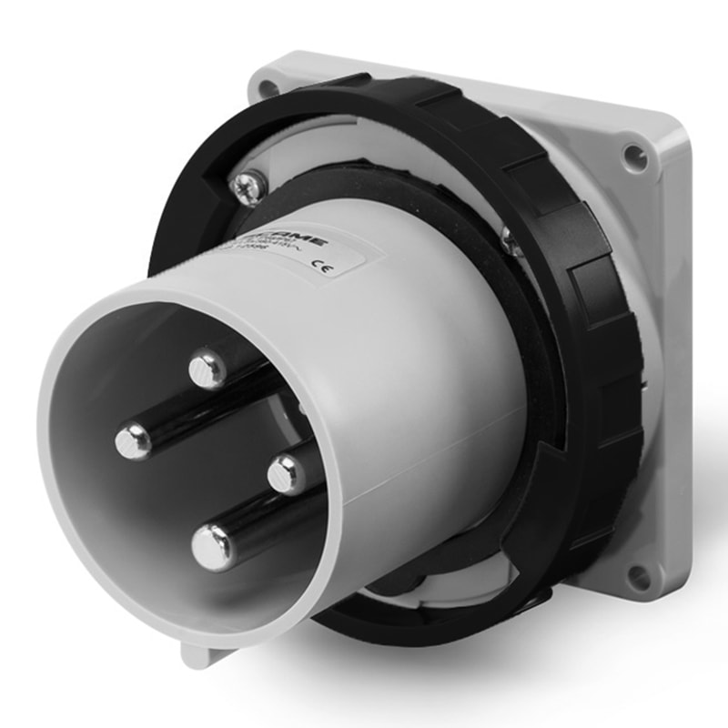 SCAME PARRE SPA - SCA248.63967 SPINA DA INCASSO 63A 3P+T 5h 600-690V