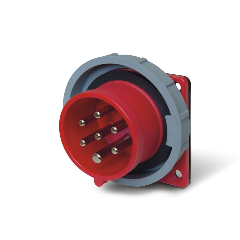 SCAME PARRE SPA - SCA248.1697-7 SPINA DA INCASSO 16A 6P+T 6H IP66/IP67