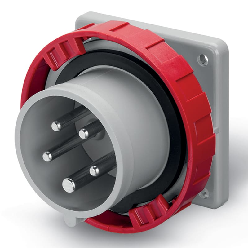 SCAME PARRE SPA - SCA248.16975 SPINA DA INCASSO 16A 3P+N+T 11h 440-460V