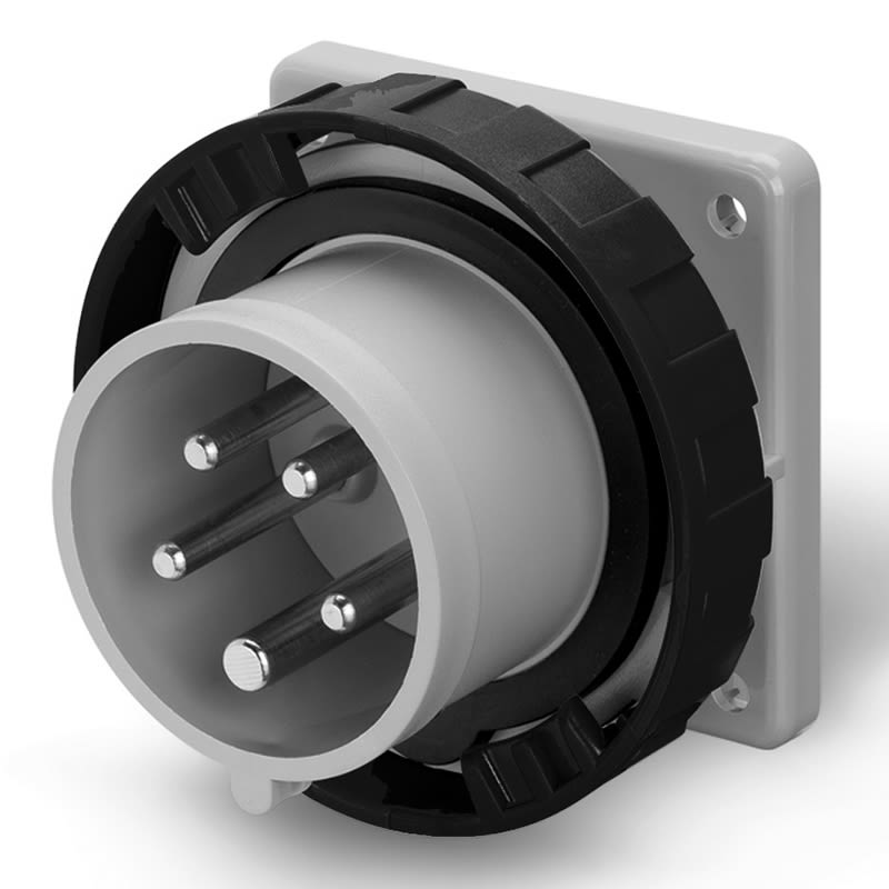 SCAME PARRE SPA - SCA248.32976 SPINA DA INCASSO 32A 3P+N+T 7H 480-500V
