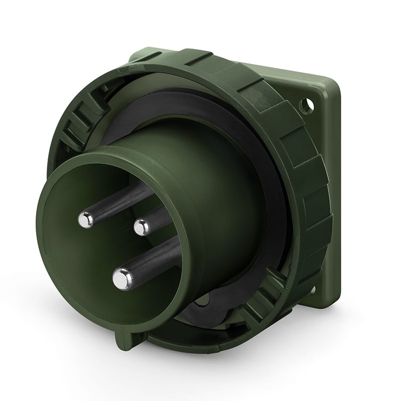 SCAME PARRE SPA - SCA248.3297.MIL SPINA DA INCASSO 32A 3P+N+T 6H 346-415V