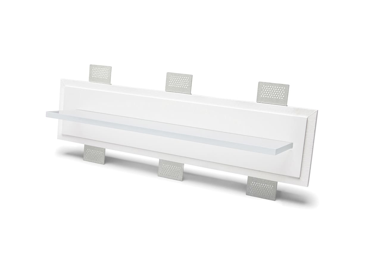 BELFIORE SRL - NVT2484B-4004 Lampada in CRISTALY con parte elettrica a LED a incasso a parete dal design minimale.
