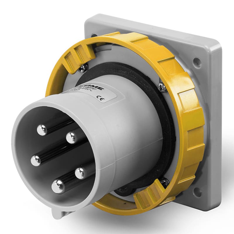 SCAME PARRE SPA - SCA248.12592 SPINA DA INCASSO 125A 3P+N+T 4H 100-130V