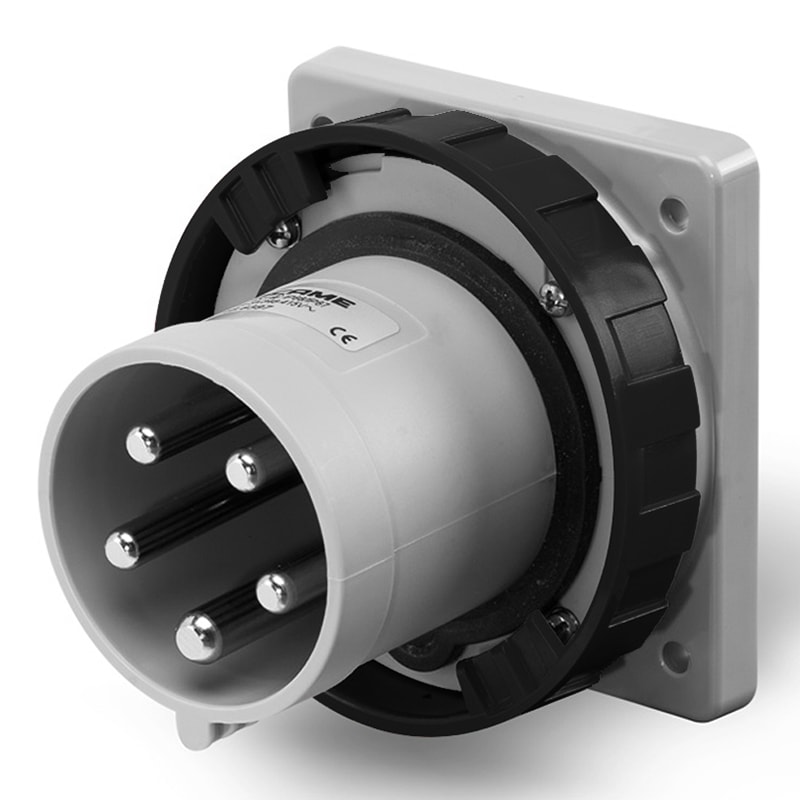 SCAME PARRE SPA - SCA248.125976 SPINA DA INCASSO 125A 3P+N+T 7H 480-500V
