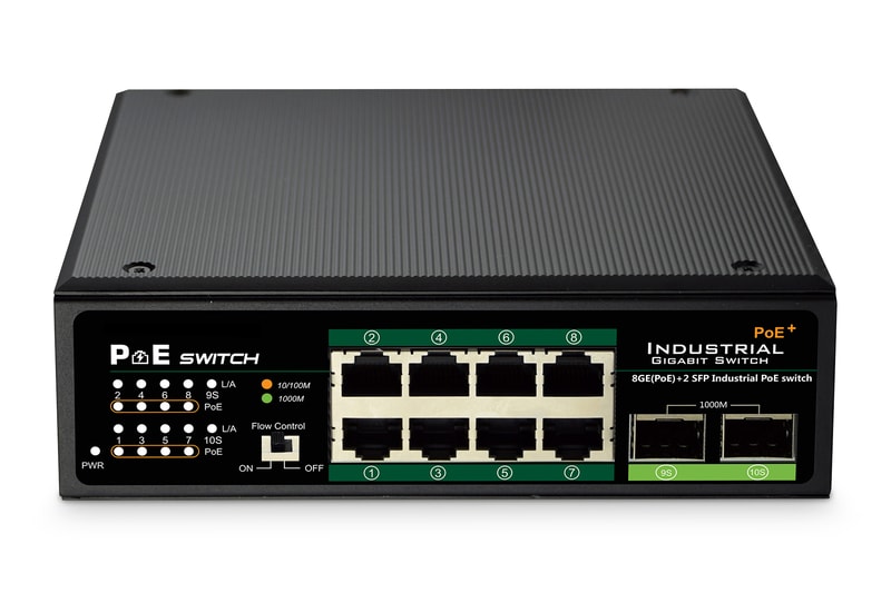 FANTON SPA - FME24893 SWITCH INDUSTRIALE 8P.GB POE+2P.SFP