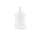 IDEAL LUX SRL - IUX249186 PORTALAMPADA E27 GHIERA BIANCO