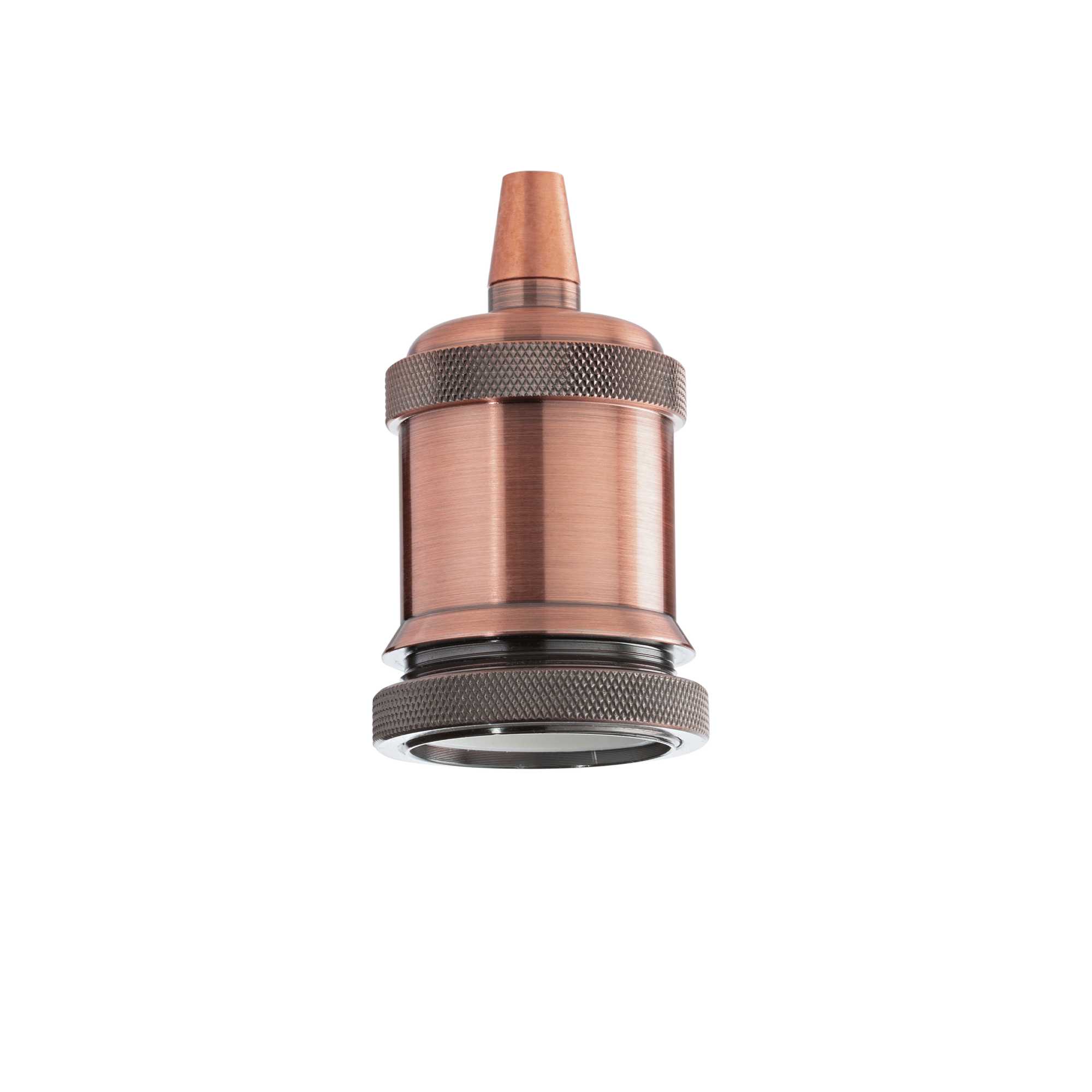 IDEAL LUX SRL - IUX249223 PORTALAMPADA E27 GHIERA RAME