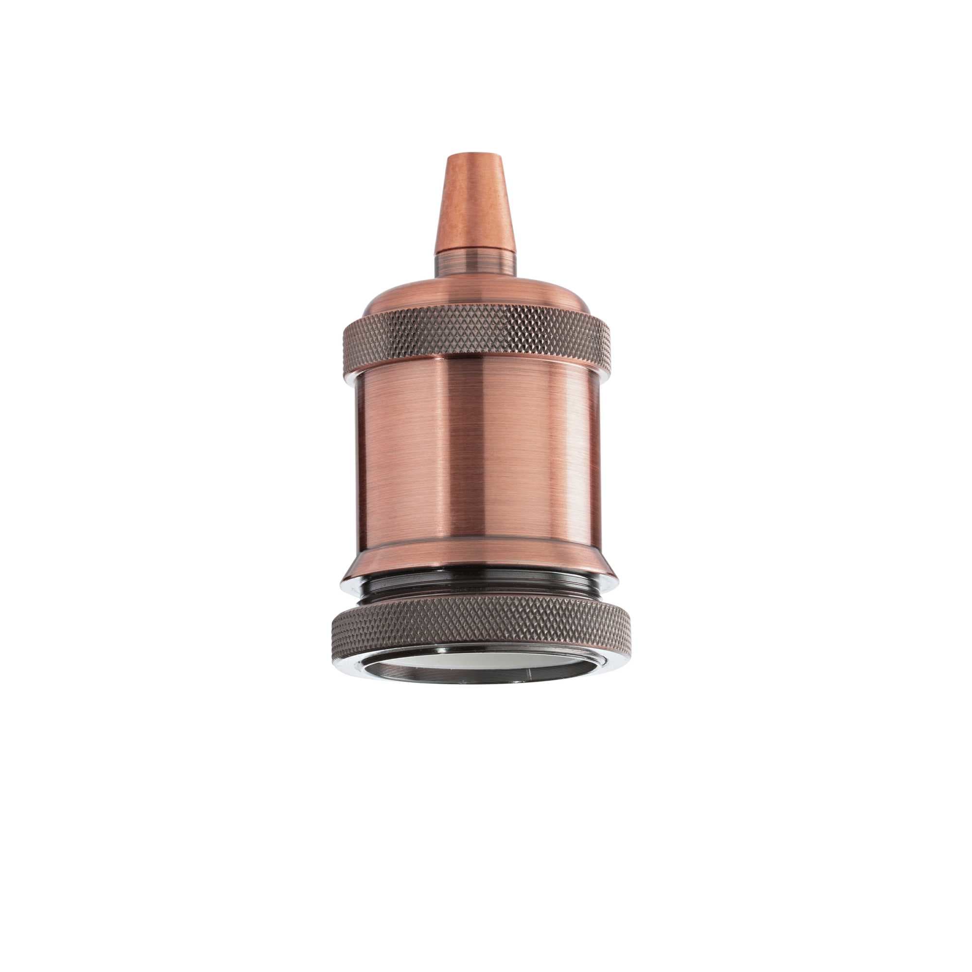 IDEAL LUX SRL - IUX249223 PORTALAMPADA E27 GHIERA RAME