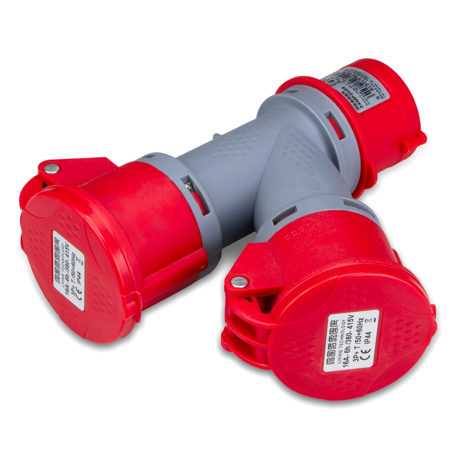 MASTER SRL - MST24MP2009 MOLTIPL.2 USCITE 3P+T 16A 380V 6H IP44