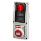 MASTER SRL - MST24PIF3301 PR.INT.3P+T 16A 380V 6H ROSSA IP67