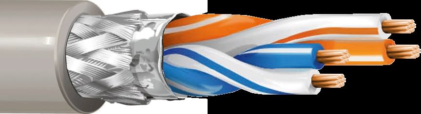 ITC INDUSTRIA TECNIC - ITC24S7KVZB500 2X2 AWG24 S/FTP MBUS VZ B.500 CCA-S1A,D1