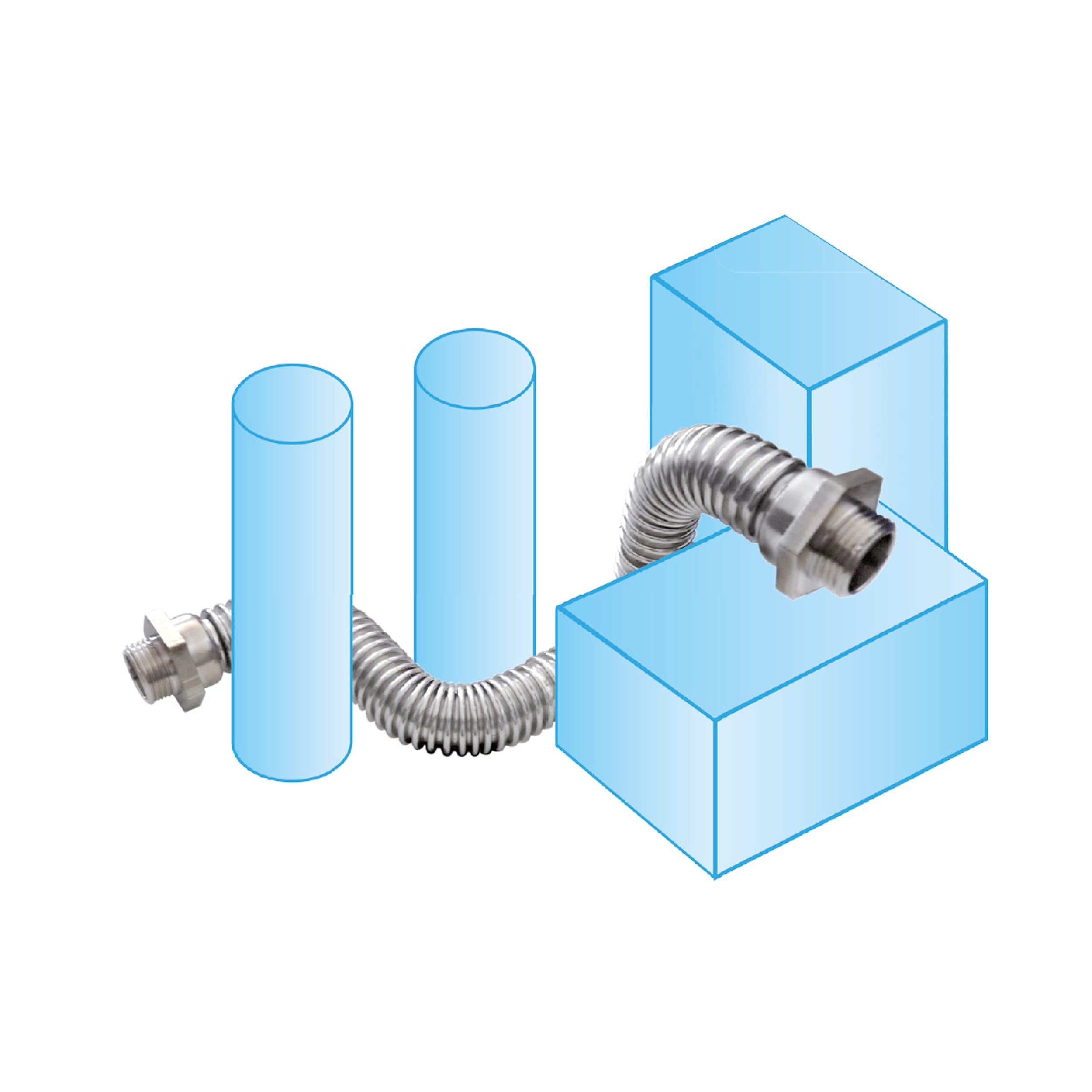 EURO 2000 SPA - URODEV 50L1 DEVIATORE DI LINEA TZR 50 MM345