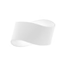 BELFIORE SRL - NVT2503-4080 Applique in CERAMICA 9010 e parte elettrica LED dalla forma sinuosa ed elegante.