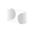 BELFIORE SRL - NVT2504-3048 Applique in CERAMICA 9010 e parte elettrica LED dalla forma sinuosa e confortevole.